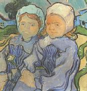 Vincent Van Gogh Two Children (nn04) Sweden oil painting artist